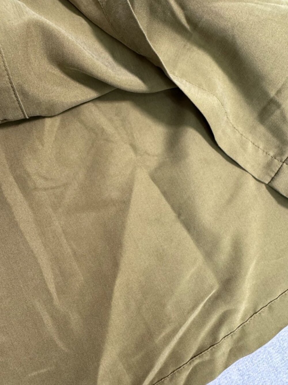 Tommy Bahama “Store Sample” Sansabar Midi Skirt 6 Forest Moss Button Front Belt - Picture 9 of 10